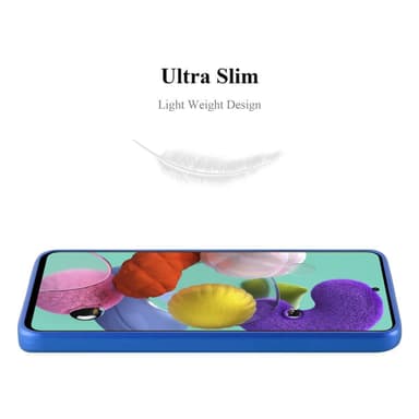 Deksel Samsung Galaxy A51 5G Case Cover (blå)