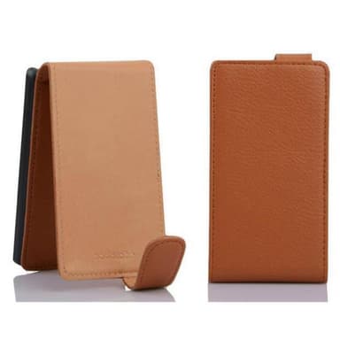 Huawei ASCEND G330 Deksel Cover Etui (brun)