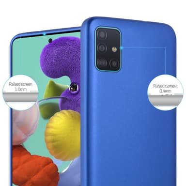 Deksel Samsung Galaxy A51 5G Case Cover (blå)