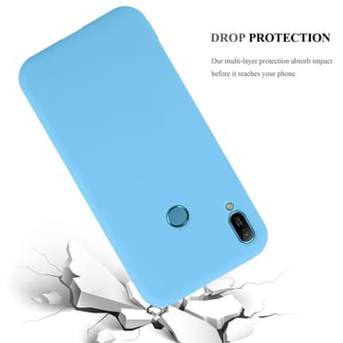 Deksel Huawei Y6 2019 Silikon cover (blå)