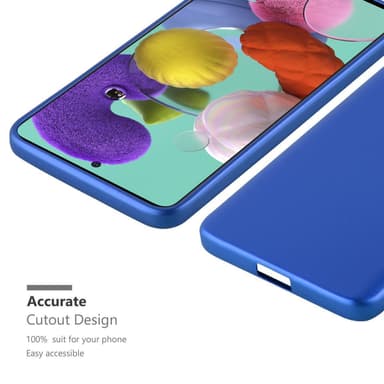 Deksel Samsung Galaxy A51 5G Case Cover (blå)
