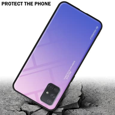 Deksel Samsung Galaxy A71 4G Case Cover (svart)