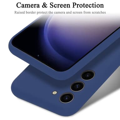 Samsung Galaxy S23 silikondeksel case (blå)