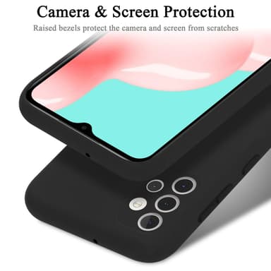 Samsung Galaxy A32 4G silikondeksel case (svart)