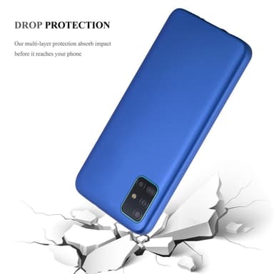 Deksel Samsung Galaxy A51 5G Case Cover (blå)