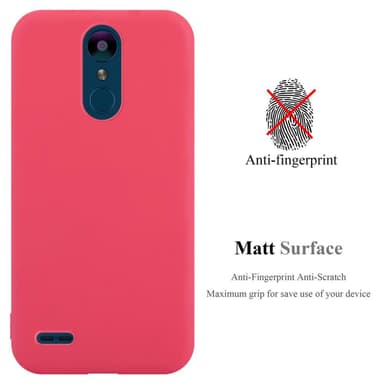 Deksel LG K8 2018 / K9 2018 Silikon cover (rød)