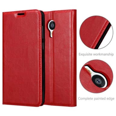 MEIZU MX4 lommebokdeksel case (rød)