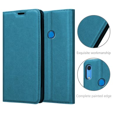 Huawei Y6S lommebokdeksel case (turkis)