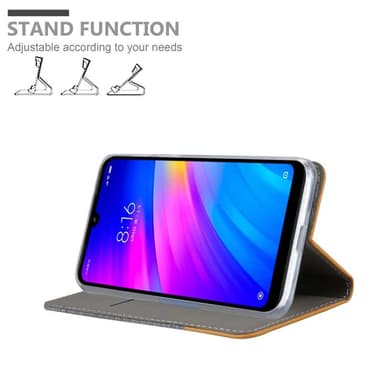 Xiaomi RedMi 7 lommebokdeksel etui (grå)