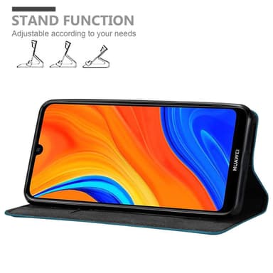 Huawei Y6S lommebokdeksel case (turkis)