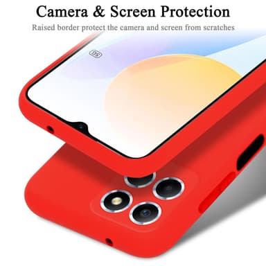 Honor X8 5G silikondeksel case (Rød)