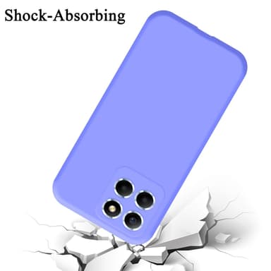 Honor X8 5G silikondeksel case (Lilla)