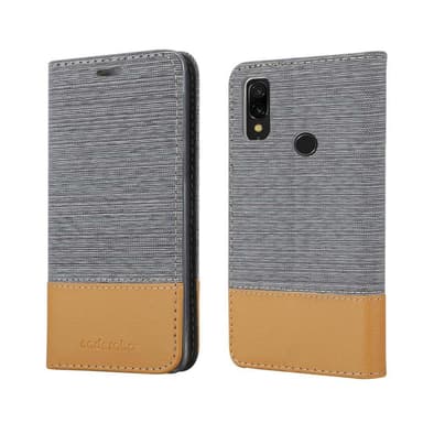 Xiaomi RedMi 7 lommebokdeksel etui (grå)