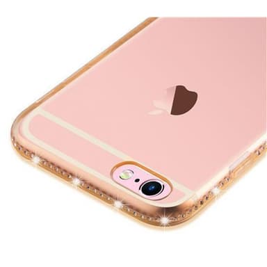 iPhone 6 / 6S Deksel Glitter Case (gold)
