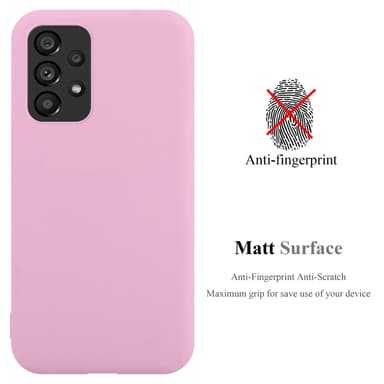 Deksel Samsung Galaxy A53 5G Silikon cover (rosa)