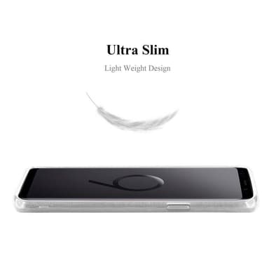 Samsung Galaxy S9 silikondeksel cover (sølv)