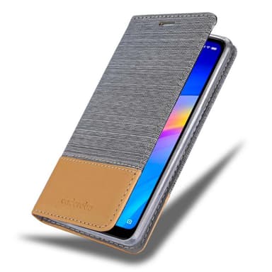 Xiaomi RedMi 7 lommebokdeksel etui (grå)