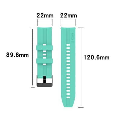 Klockarmband 22mm för Samsung Galaxy Gear S3/Gear 2