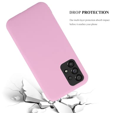 Deksel Samsung Galaxy A53 5G Silikon cover (rosa)