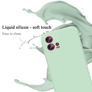 Motorola EDGE 30 FUSION silikondeksel case (grønn)
