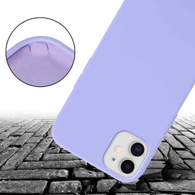 Deksel iPhone 11 med Halskjede (lilla)