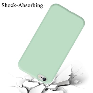 iPhone 6 / 6S silikondeksel case (grønn)