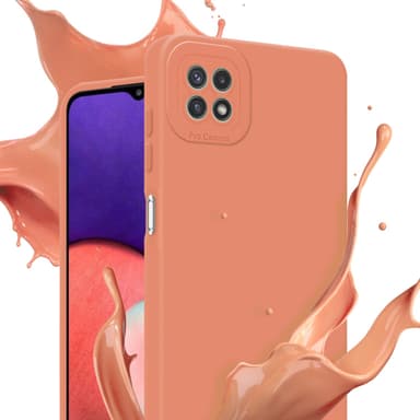 Samsung Galaxy A22 5G Deksel case (oransje)