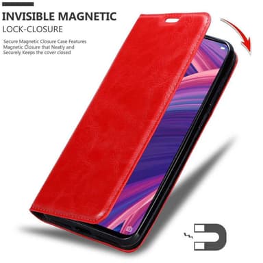 Oppo R17 PRO lommebokdeksel case (rød)