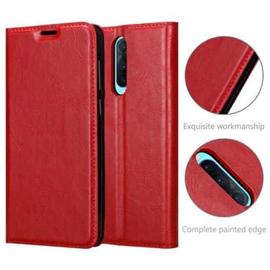 Oppo R17 PRO lommebokdeksel case (rød)