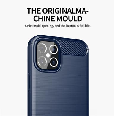 Deksel iPhone 12 / 12 PRO ultra slim (blå)