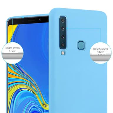 Deksel Samsung Galaxy A9 2018 Silikon cover (blå)