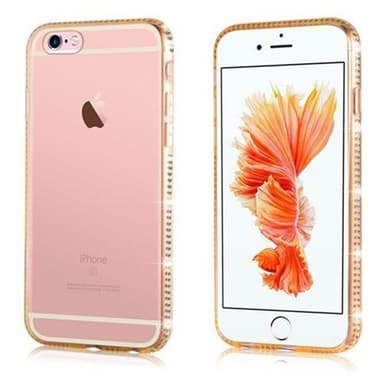 iPhone 6 / 6S Deksel Glitter Case (gold)