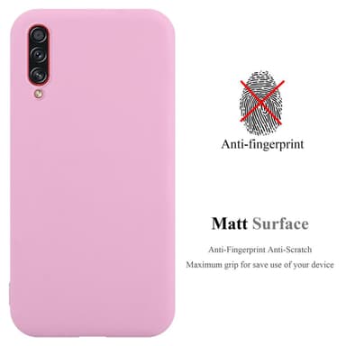Deksel Samsung Galaxy A70 / A70s Silikon cover (rosa)