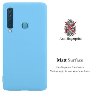 Deksel Samsung Galaxy A9 2018 Silikon cover (blå)