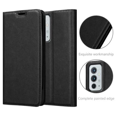 OnePlus 9RT 5G lommebokdeksel case (svart)