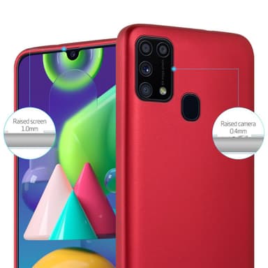 Deksel Samsung Galaxy M31 Case Cover (rød)