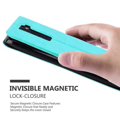 LG K8 2016 lommebokdeksel cover (turkis)