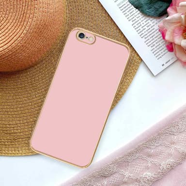 iPhone 6 PLUS / 6S PLUS silikondeksel case (rosa)