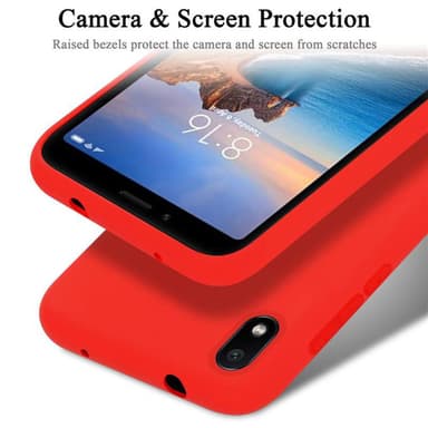Xiaomi RedMi 7A silikondeksel case (rød)