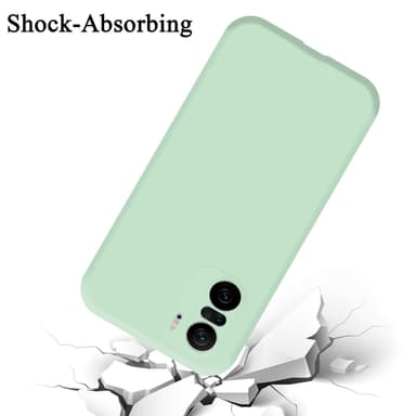 Xiaomi Mi 11i / POCO F3 silikondeksel case (grønn)