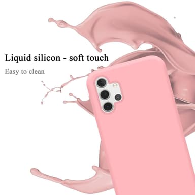 Samsung Galaxy A32 5G silikondeksel case (rosa)