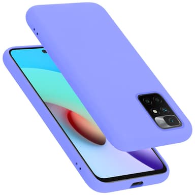 Xiaomi RedMi 10 silikondeksel case (lilla)