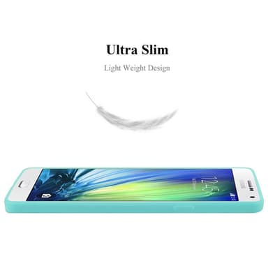 Deksel Samsung Galaxy A7 2015 Silikon cover (blå)
