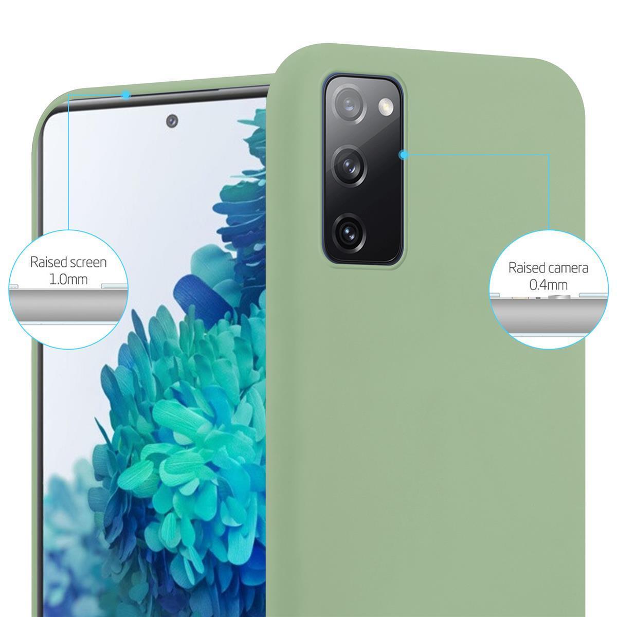 Deksel Samsung Galaxy S20 FE Silikon cover (grønn)