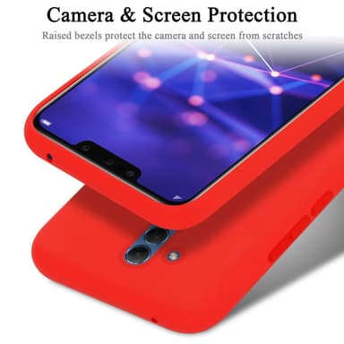 Huawei MATE 20 LITE silikondeksel case (rød)