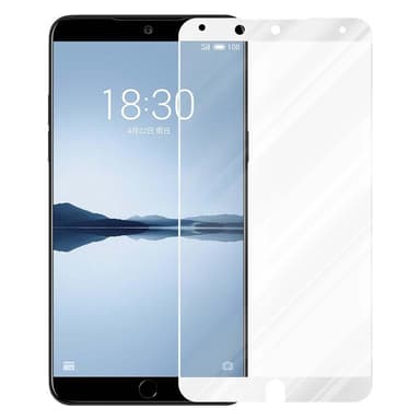 MEIZU 15 Skjermbeskytter Skärmskydd (hvit)