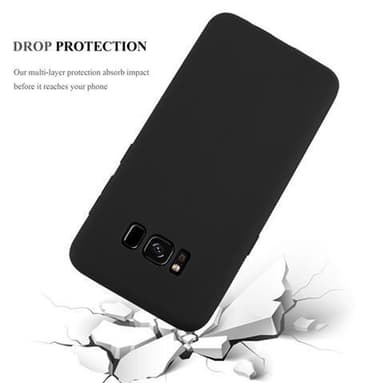 Deksel Samsung Galaxy S8 PLUS Silikon cover (svart)