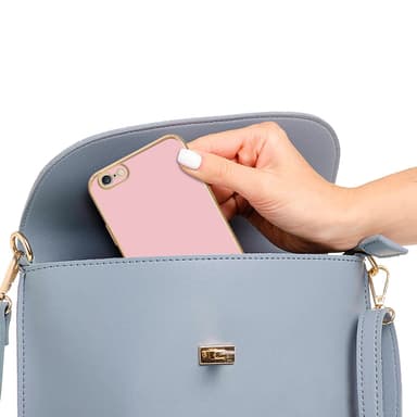 iPhone 6 PLUS / 6S PLUS silikondeksel case (rosa)