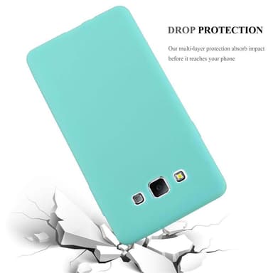 Deksel Samsung Galaxy A7 2015 Silikon cover (blå)