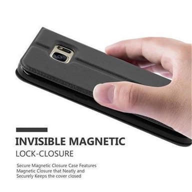 Samsung Galaxy S7 lommebokdeksel cover (svart)